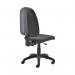 Jemini High Back Operator Chair 600x600x1000-1130mm Charcoal KF50172 KF50172