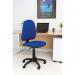 Jemini High Back Operator Chair 600x600x1000-1130mm Blue KF50174 KF50174