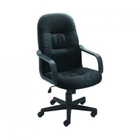 Jemini Ouse High Back Executive Chair 610x725x320mm Charcoal KF50178 KF50178