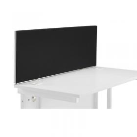 Astin Desk Mounted Screen 1190x27x390mm Black KF70001 KF70001