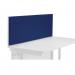 Astin Desk Mounted Screen 1190x27x390mm Royal Blue KF70002 KF70002