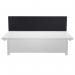 Astin Desk Mounted Screen 1590x27x390mm Black KF70005 KF70005