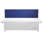 Jemini Desk Mounted Screen 1590x27x390mm Royal Blue KF70006 KF70006