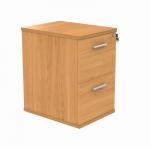 Astin 2 Drawer Filing Cabinet 540x600x710mm Norwegian Beech KF70009 KF70009