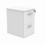 Astin 2 Drawer Filing Cabinet 540x600x710mm Arctic White KF70011 KF70011