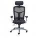 Jemini Fonz Mesh Back Operator Chair Adjustable Headrest and Arms 720x720x1225-1305mm Black KF70017 KF70017