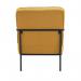 Jemini Atlas Reception Wire Frame Armchair 620x880x830mm Mustard KF70019 KF70019