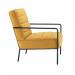 Jemini Atlas Reception Wire Frame Armchair 620x880x830mm Mustard KF70019 KF70019