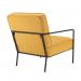 Jemini Atlas Reception Wire Frame Armchair 620x880x830mm Mustard KF70019 KF70019