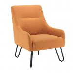 Jemini Daveen Reception Wire Frame Armchair 650x800x860mm Mustard KF70022 KF70022