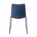 Jemini Flexi Skid Chair 530x530x860mm Blue KF70028 KF70028