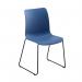 Jemini Flexi Skid Chair 530x530x860mm Blue KF70028 KF70028