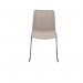 Astin Logi Skid Chair 530x530x860mm Grey KF70030 KF70030