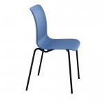 Jemini Flexi 4 Leg Chair 520x530x850mm Blue KF70032 KF70032