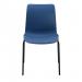 Jemini Flexi 4 Leg Chair 520x530x850mm Blue KF70032 KF70032