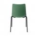 Jemini Flexi 4 Leg Chair 520x530x850mm Green KF70033 KF70033