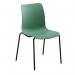 Jemini Flexi 4 Leg Chair 520x530x850mm Green KF70033 KF70033