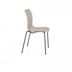 Jemini Flexi 4 Leg Chair 520x530x850mm Grey KF70034 KF70034