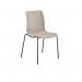 Jemini Flexi 4 Leg Chair 520x530x850mm Grey KF70034 KF70034