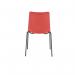 Jemini Flexi 4 Leg Chair 520x530x850mm Red KF70035 KF70035