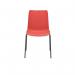 Jemini Flexi 4 Leg Chair 520x530x850mm Red KF70035 KF70035