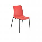 Jemini Flexi 4 Leg Chair 520x530x850mm Red KF70035 KF70035