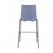 Jemini Flexi High Stool 570x575x1160mm Blue KF70036 KF70036