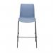 Jemini Flexi High Stool 570x575x1160mm Blue KF70036 KF70036