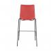 Jemini Flexi High Stool 570x575x1160mm Red KF70039 KF70039