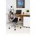 Stealth High Mesh Back Operator Chair Headrest Adjustable Arms 660x660x1140-1240 WhiteBlack KF70060 KF70060