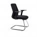 Jemini Denali Visitor Chair 600x580x890mm Black KF70061 KF70061