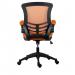 Jemini Jaya Operator Chair 680x670x970-1070mm Orange KF70062 KF70062