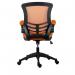 Jemini Jaya Operator Chair 680x670x970-1070mm Orange KF70062 KF70062