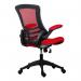 Jemini Jaya Operator Chair 680x670x970-1070mm Red KF70064 KF70064