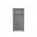 Jemini Steel Janitorial Cleaning Cupboard 800x1800mm Silver KF70110 KF70110