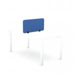 5 Star Desk Mounted PET Screen 790x400mm Blue KF70116 KF70116