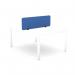 5 Star Desk Mounted PET Screen 1190x400mm Blue KF70119 KF70119
