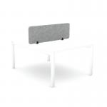 5 Star Desk Mounted PET Screen 1390x400mm Grey KF70121 KF70121