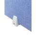 Serrion Desk Edge Clamp Screen Holder for Single PET Desk Mounted Screen White KF70127 KF70127
