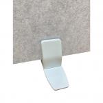 VOW 5 Star Surface Moveable Mount Desktop PET Clamps x 2 White KF70131 KF70131