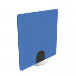 5 Star Floorstanding PET Screen 1200x1200mm Blue KF70134 KF70134