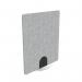 5 Star Floorstanding PET Screen 1200x1400mm Grey KF70136 KF70136