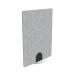 5 Star Floorstanding PET Screen 1200x1600mm Grey KF70139 KF70139