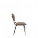 Tovi Side Chair Brown with Black Frame KF70144 KF70144