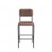 Tovi High Chair Brown with Black Frame KF70146 KF70146