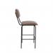 Tovi High Chair Brown with Black Frame KF70146 KF70146