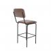 Tovi High Chair Brown with Black Frame KF70146 KF70146