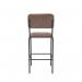 Tovi High Chair Brown with Black Frame KF70146 KF70146