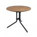 Trine Wooden Top Table 800x800 x730mm KF70148 KF70148