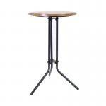 Trine Wooden Top High Table 700x700x1110mm KF70150 KF70150